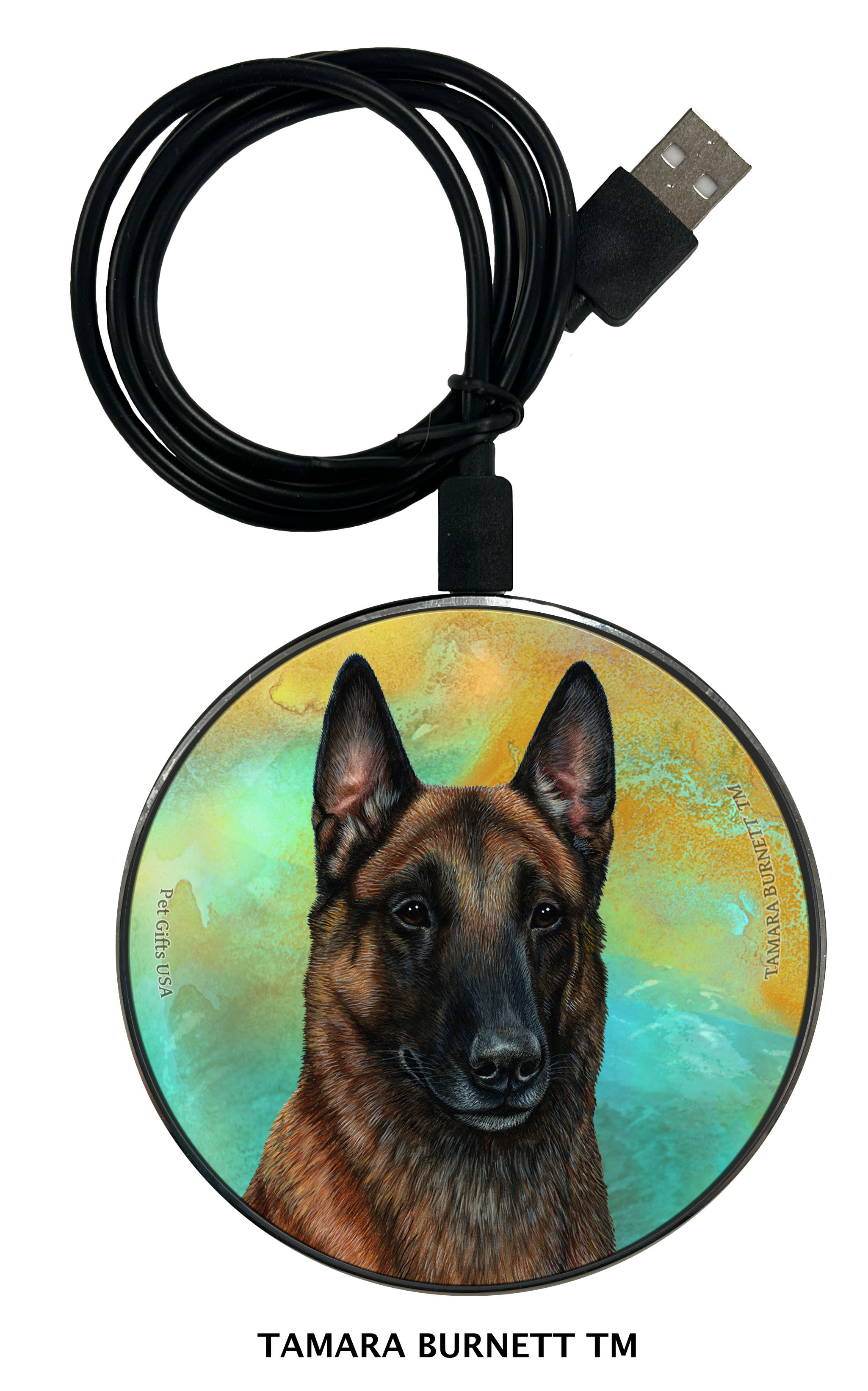 Belgian Malinois Mahogany - Zoomies Phone Charger image